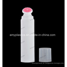 Tubo redondo plástico de 50mm (2") com pincel aplicador para cosméticos embalagens